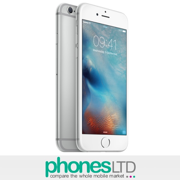32GB Silver iPhone 6S deals - Phones LTD