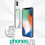 iPhone X 64GB Silver upgrade deals