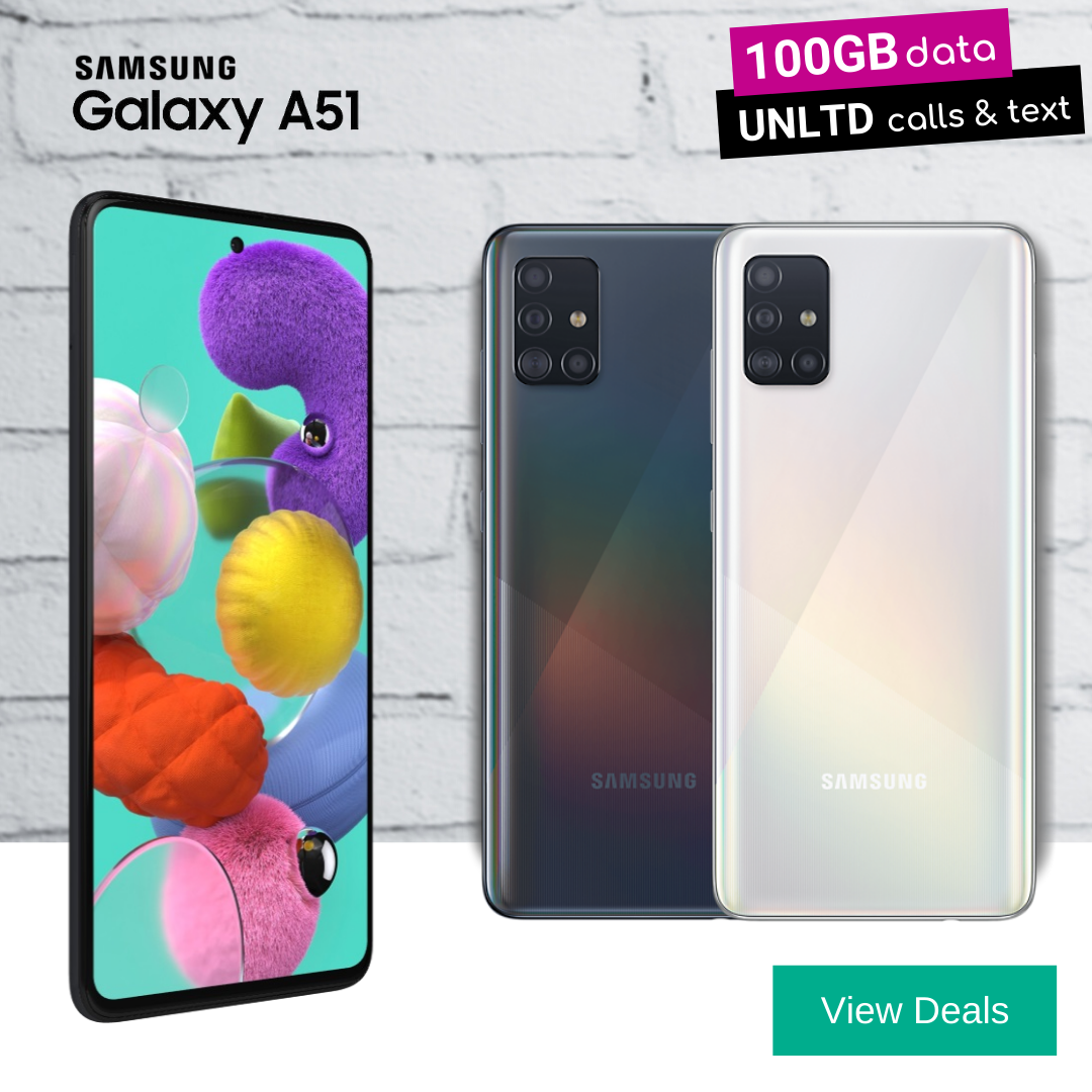 Samsung A51 best contract deals