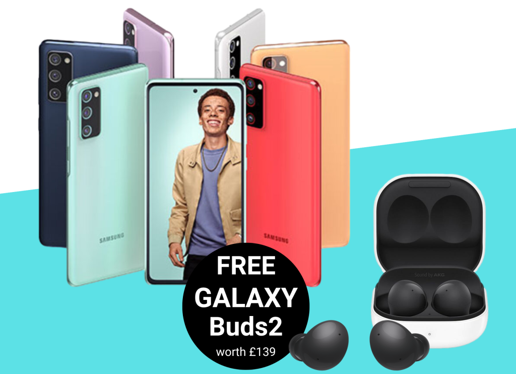 Free Galaxy Buds2 with Samsung S20 FE 5G Deals