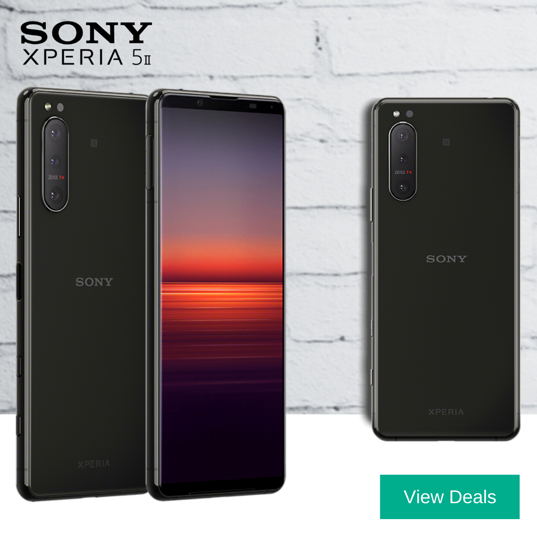 Claim free Sony headphones with Xperia 5 II contract deals
