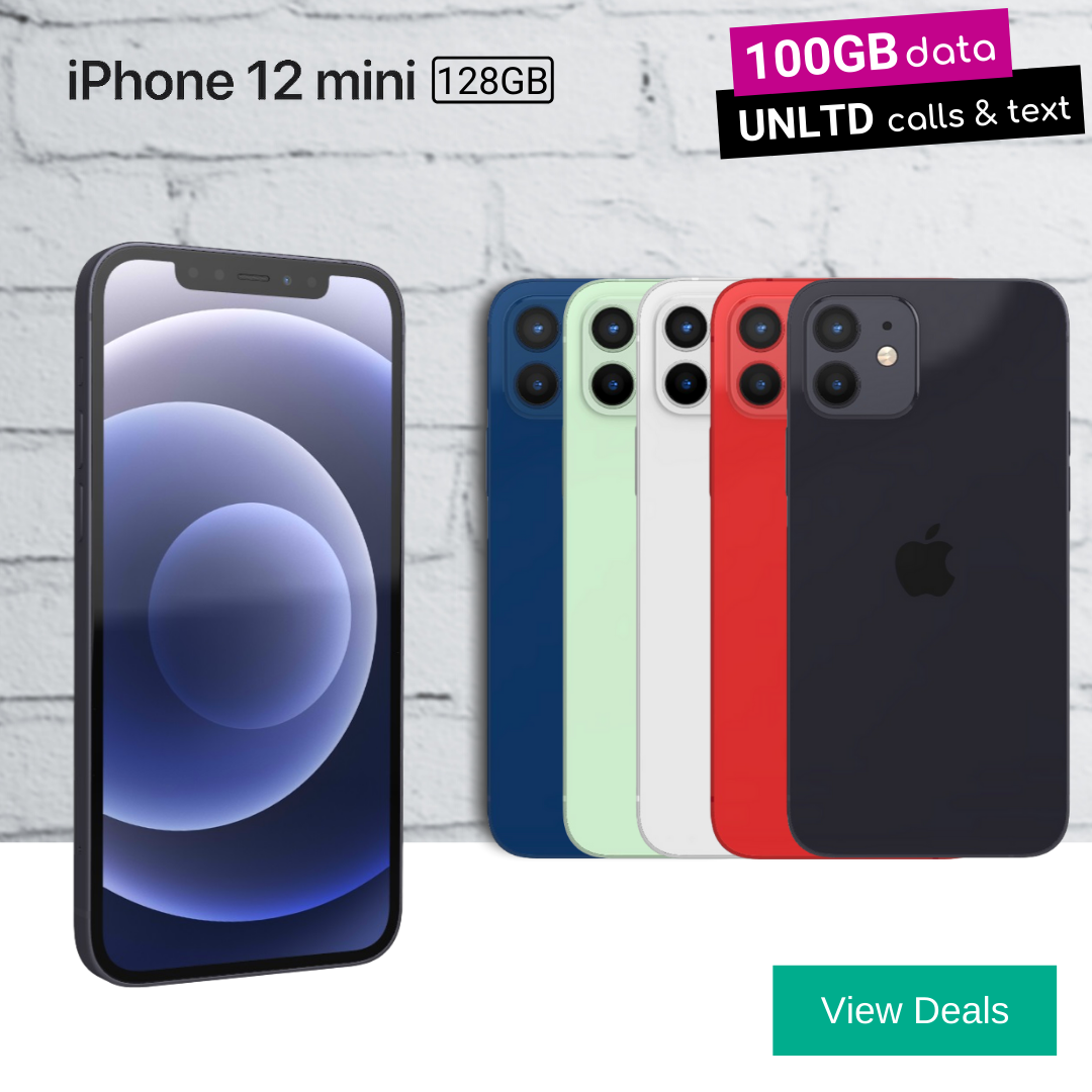 Cheapest contract offers for iPhone 12 Mini 128GB