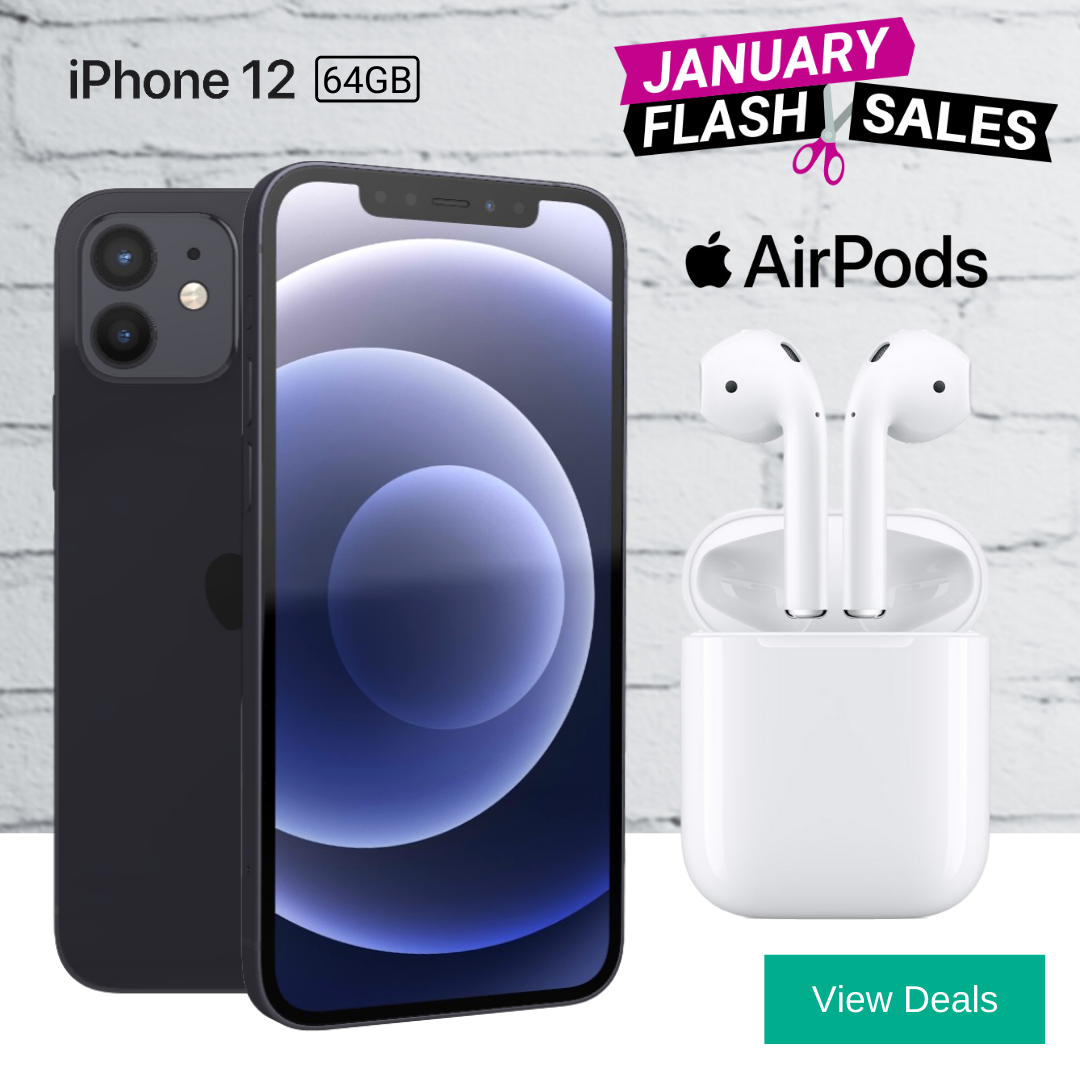 iPhone 12 Deals with Apple AirPods