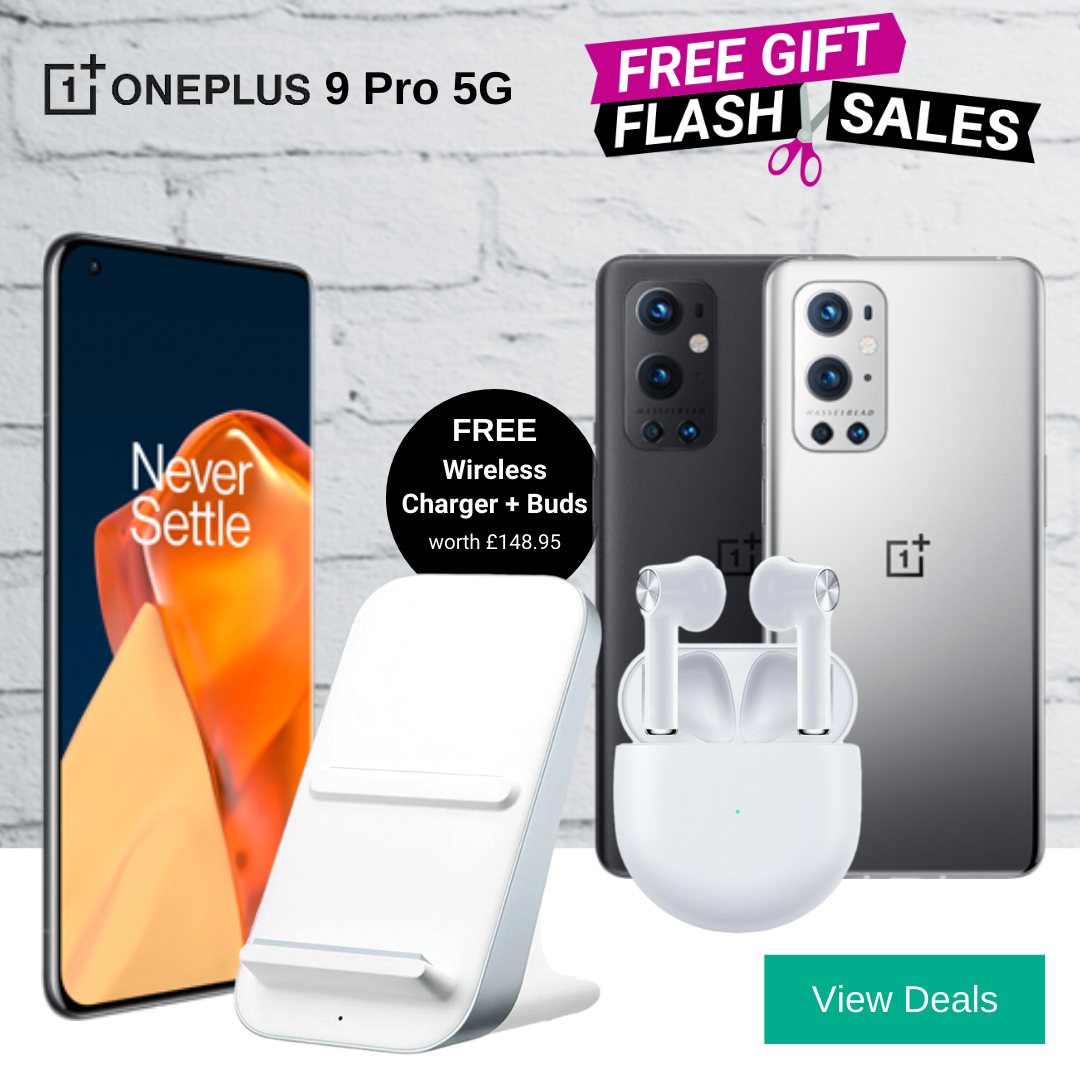 Free OnePlus Wireless Charger and Buds with OnePlus 9 Pro 5G deals