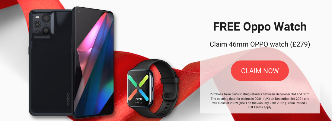 Oppo Find X3 Pro deals with free Oppo smartwatch