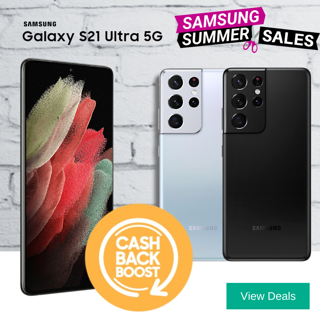 Galaxy S21 Ultra Deals with £150 Extra Samsung Cashback  Phones LTD