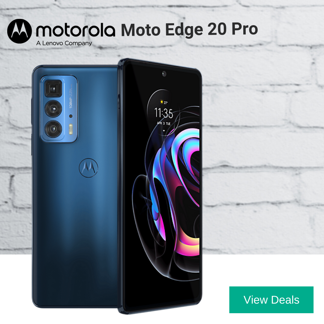 Motorola Moto Edge 20 Pro Deals with Free Lenovo Tablet