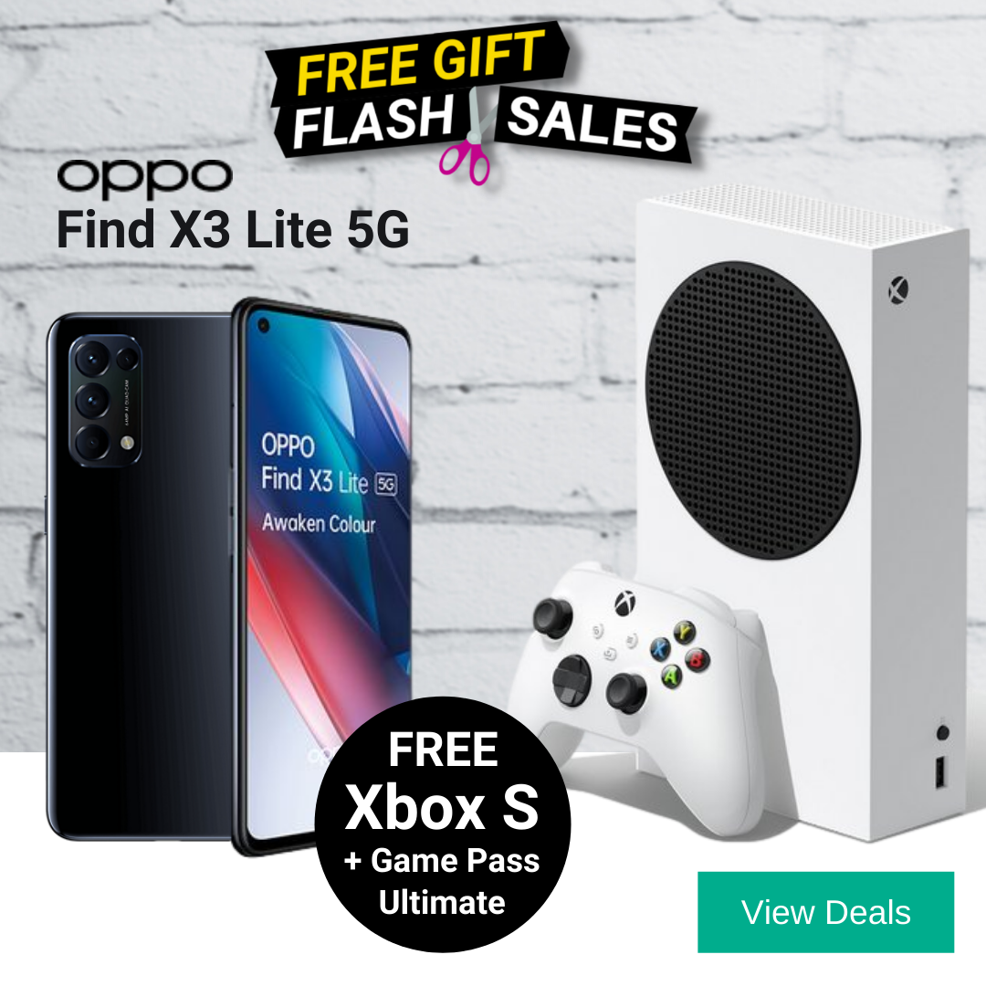 Free Xbox S with Oppo Find X3 Lite 5G Black Friday Deals