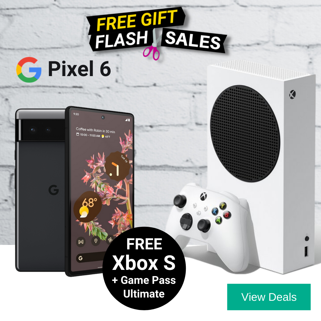 Pixel 6 Black Friday Deals with Free Xbox Series S