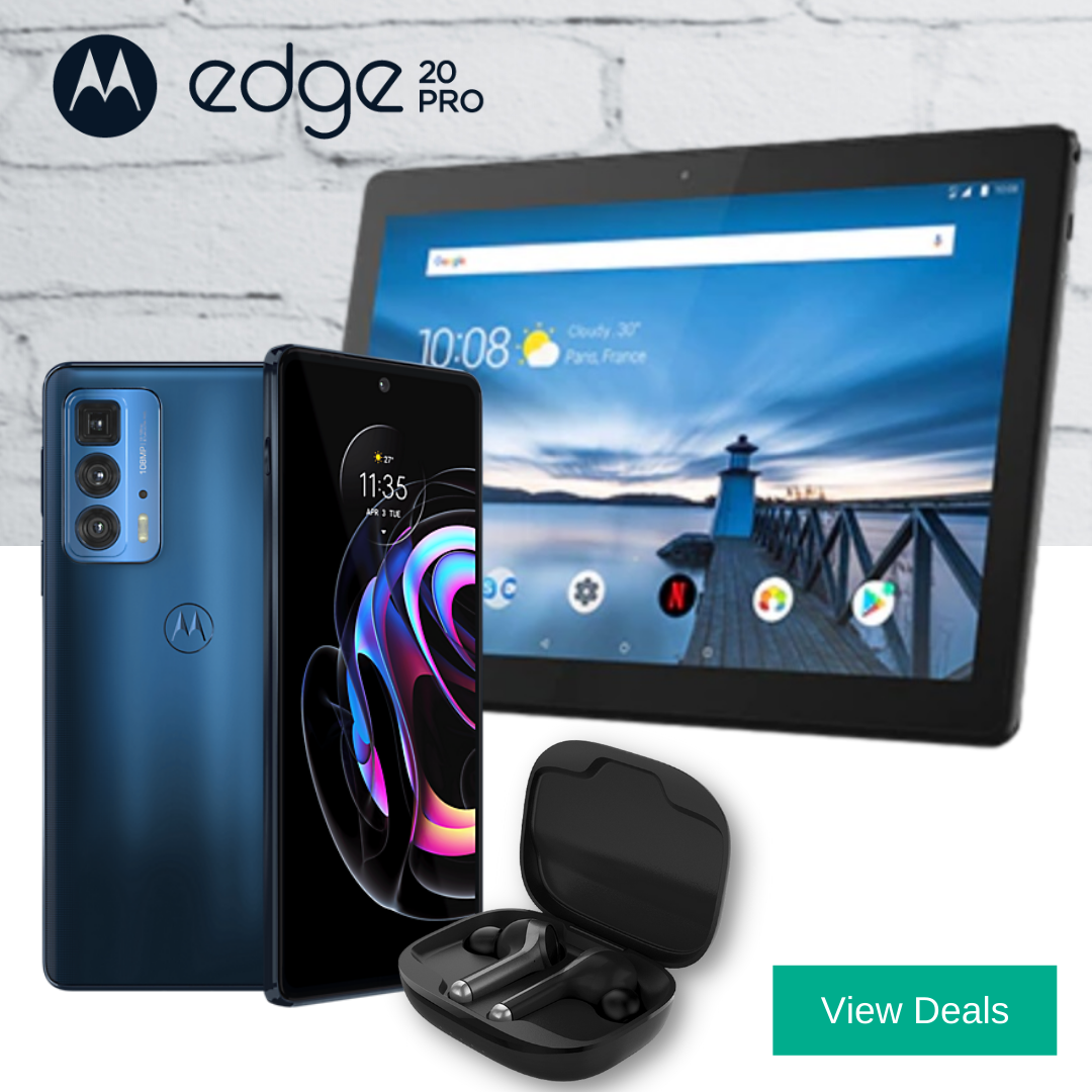 Motorola Edge 20 Pro deals with free Moto Verve Buds and Lenovo tablet