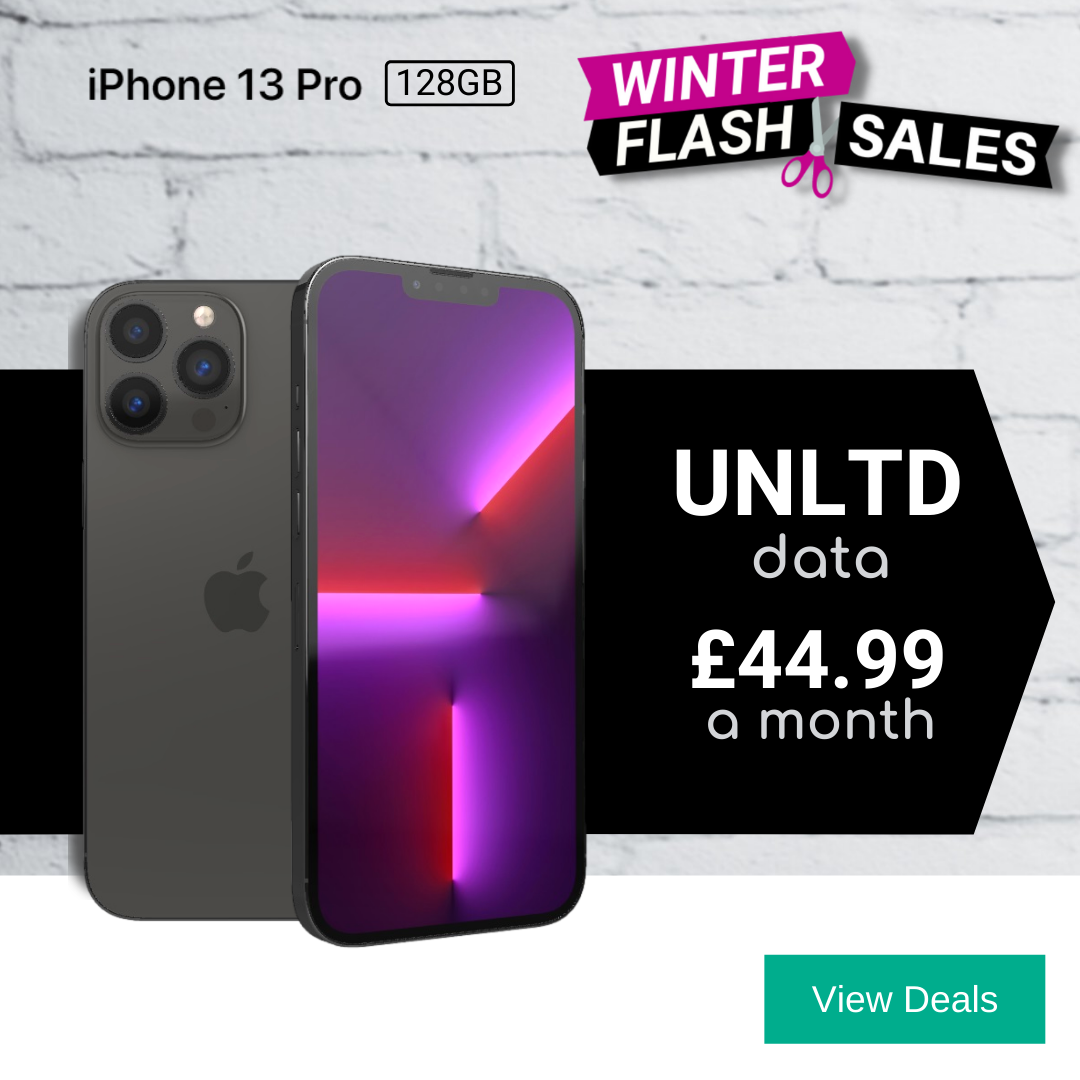 iPhone 13 Pro unlimited data deals Winter Sales Special Offers