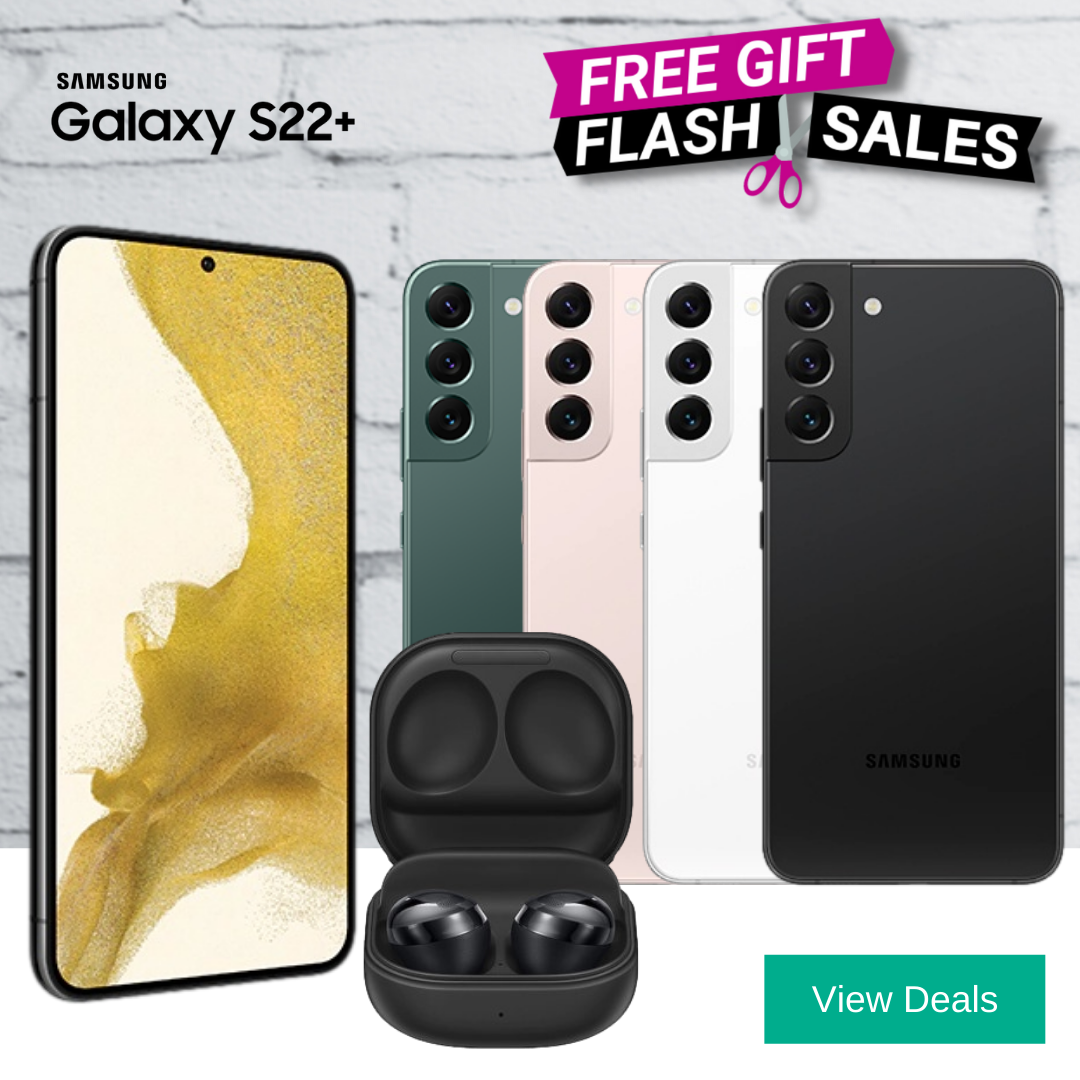 Samsung S22 Plus (S22+) Deals with Free Galaxy Buds Pro & Disney+