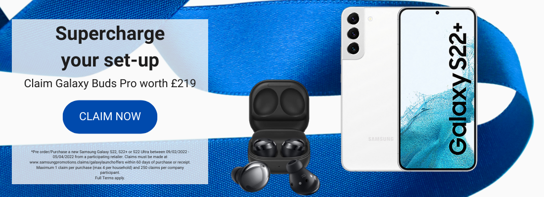Free Galaxy Buds Pro with Samsung S22 Plus (S22+) Deals