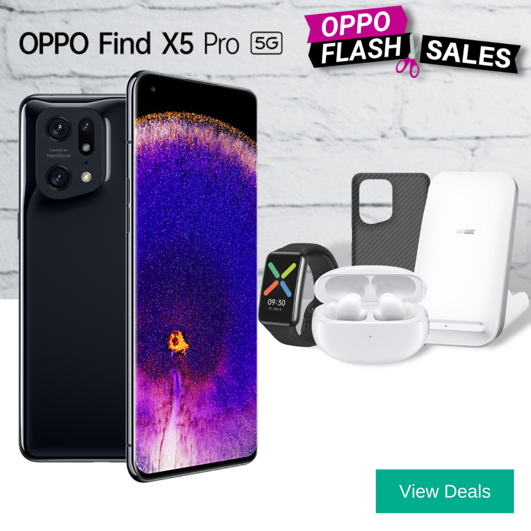 Oppo Find X5 Pro Deals with Free Watch, Ear Buds, Wireless Charger and Case
