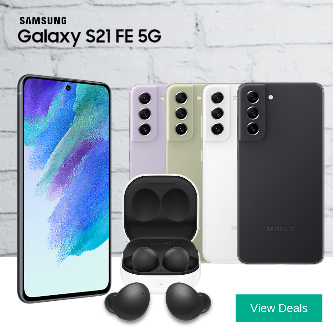 Samsung S21 FE Deals with Free Galaxy Buds 2