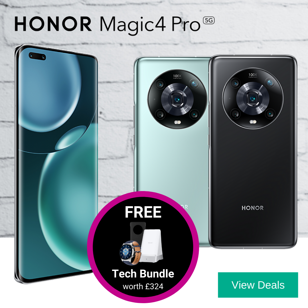 Honor Magic4 Pro Deals with Free Gifts Tech Bundle