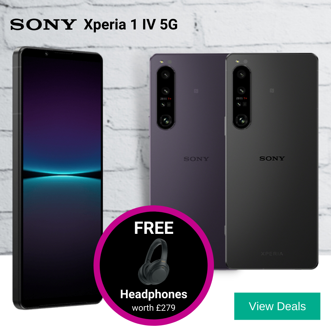 Free Sony Wireless Headphones with Xperia 1 IV Deals