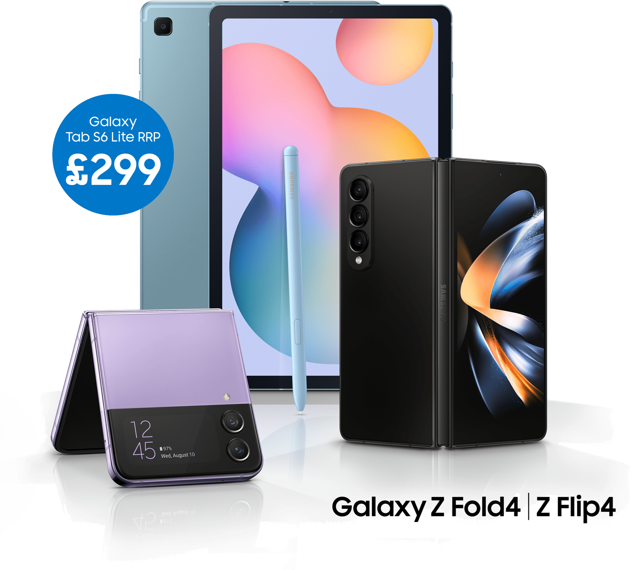 Samsung Z Flip4 and Z Fold4 deals with free Galaxy Tab S6 Lite tablet