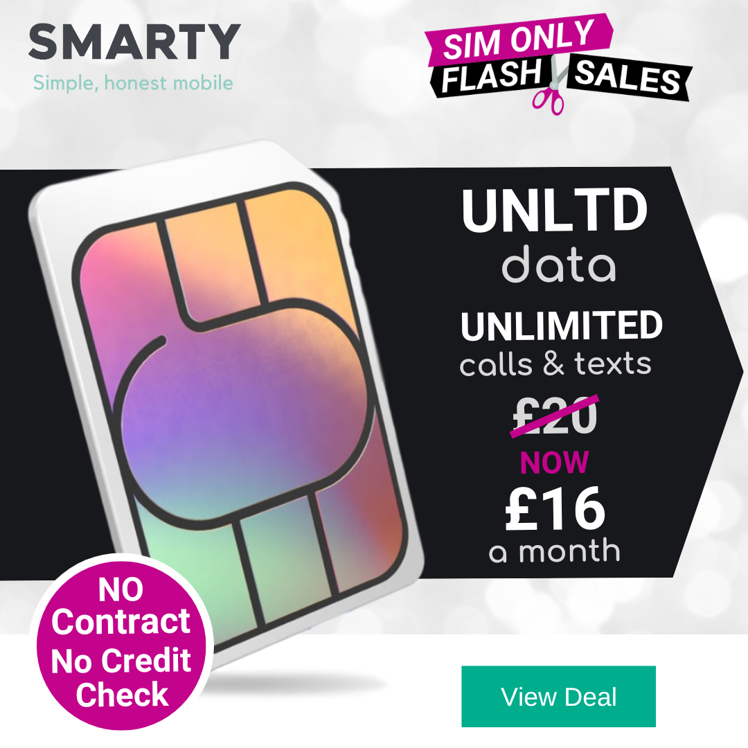 SMARTY SIM Only Deals with Exclusive Online Discounts
