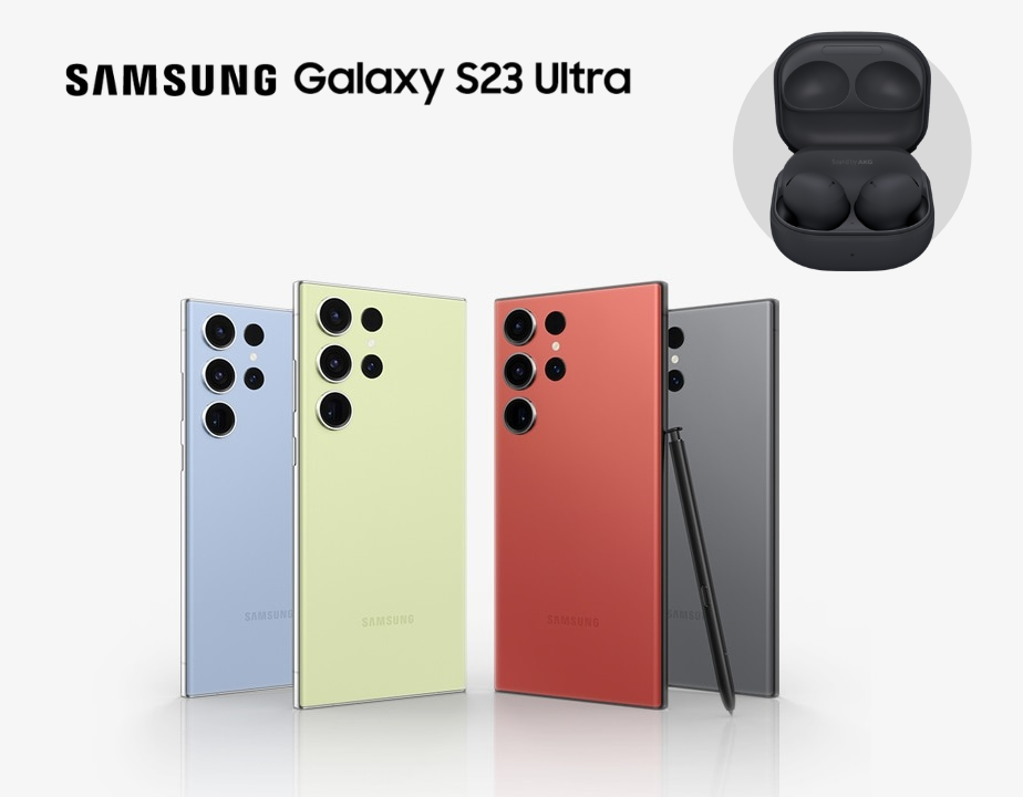 Samsung Galaxy S23 Ultra with Free Galaxy Buds2 Pro