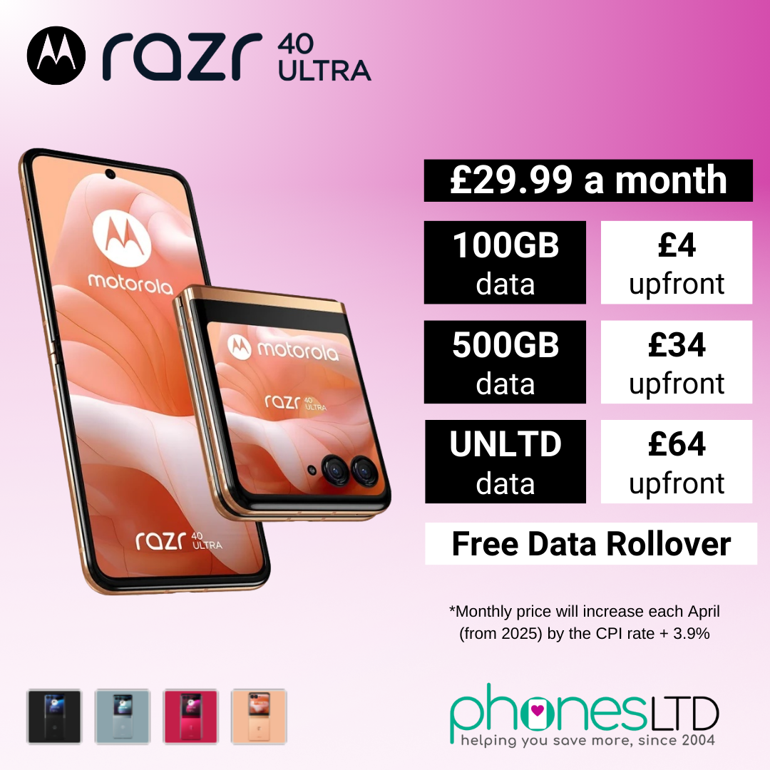 Best Motorola RAZR 40 Ultra Peach Fuzz Deals