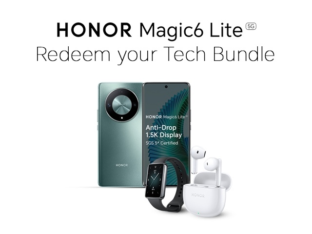 HONOR Magic6 Lite Free Gifts Bundle