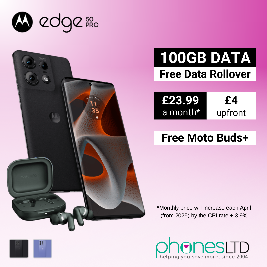 Motorola Edge 50 Pro Deals with Free Moto Buds+
